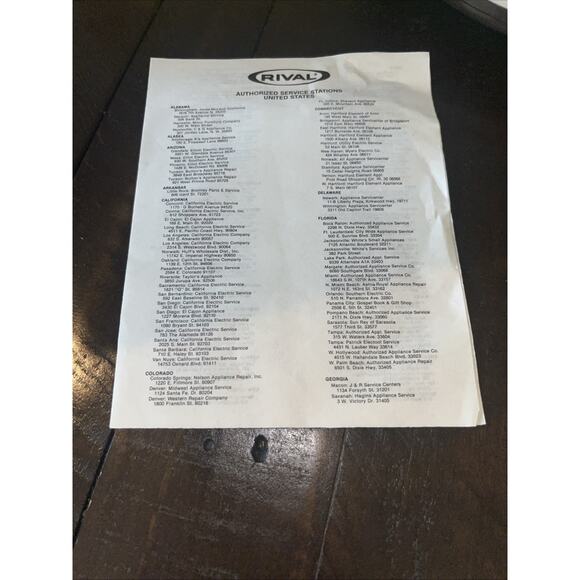 NIB New Vintage Rival Crock-Ette Stoneware Slow Cooker 1 Quart Almond Kitchen - Picture 9 of 9